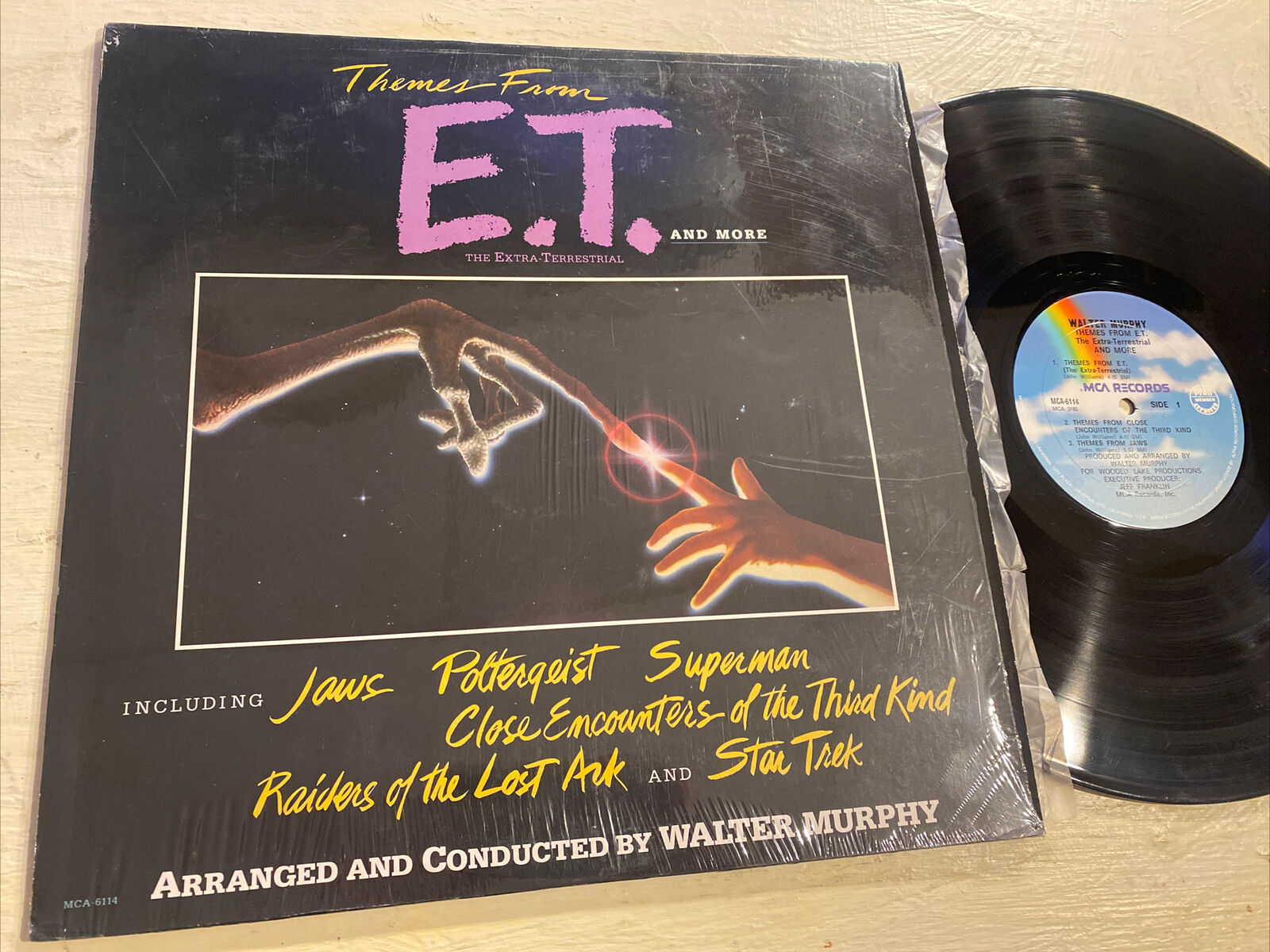 Walter Murphy Themes from E.T. and More LP MCA PHILIPPINES press + Shrink M-