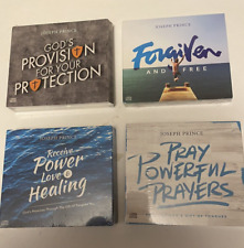 Lot of 4 sealed Joseph Prince set of Cds; 15 individual discs picture