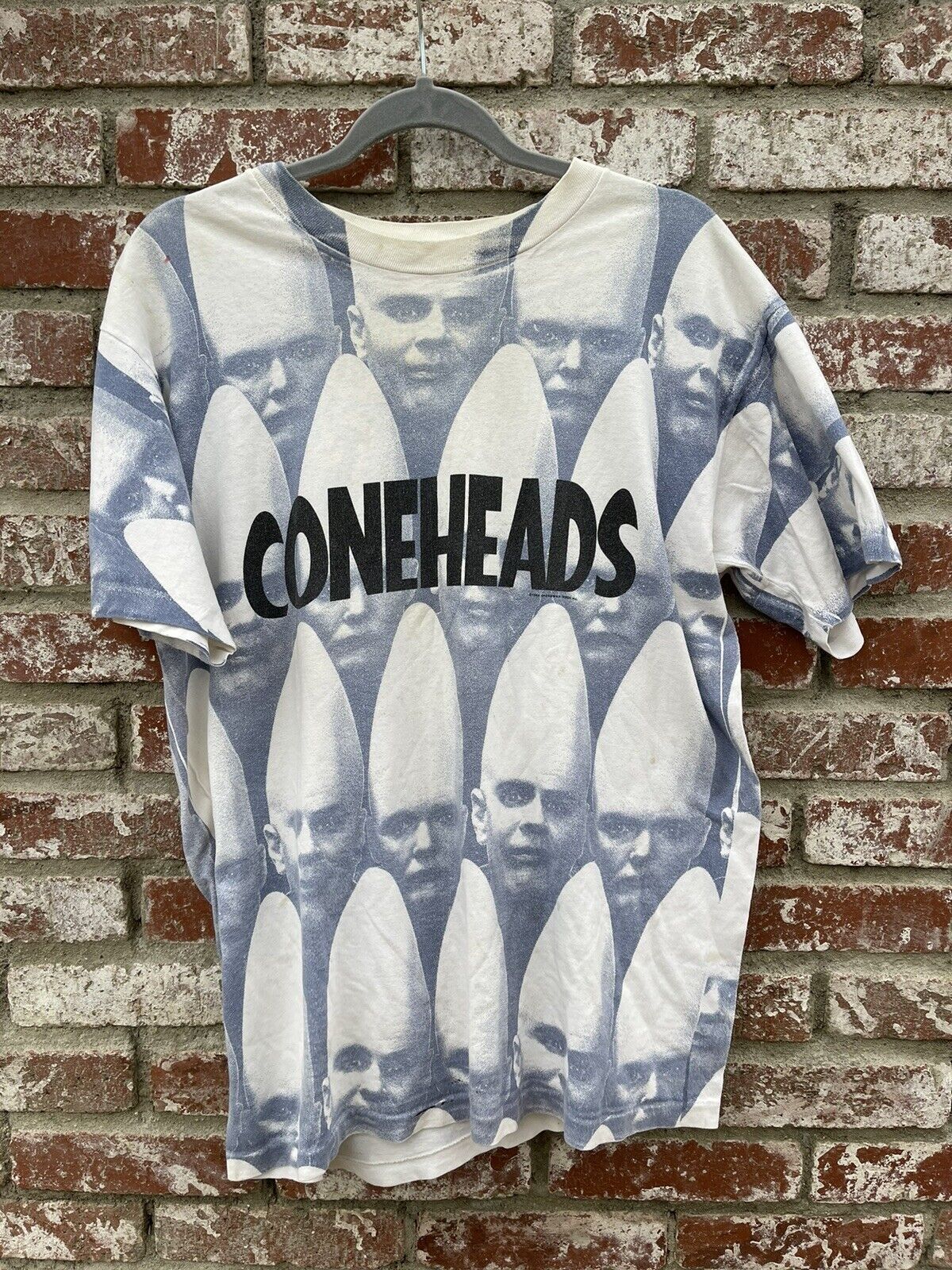 Vintage coneheads 90’s shirt all over print graphic t-shirt large
