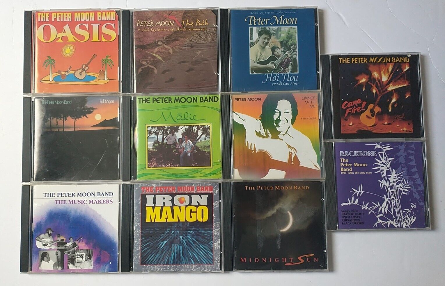 THE PETER MOON BAND 11 CD LOT/ BUNDLE RARE Out Of Print