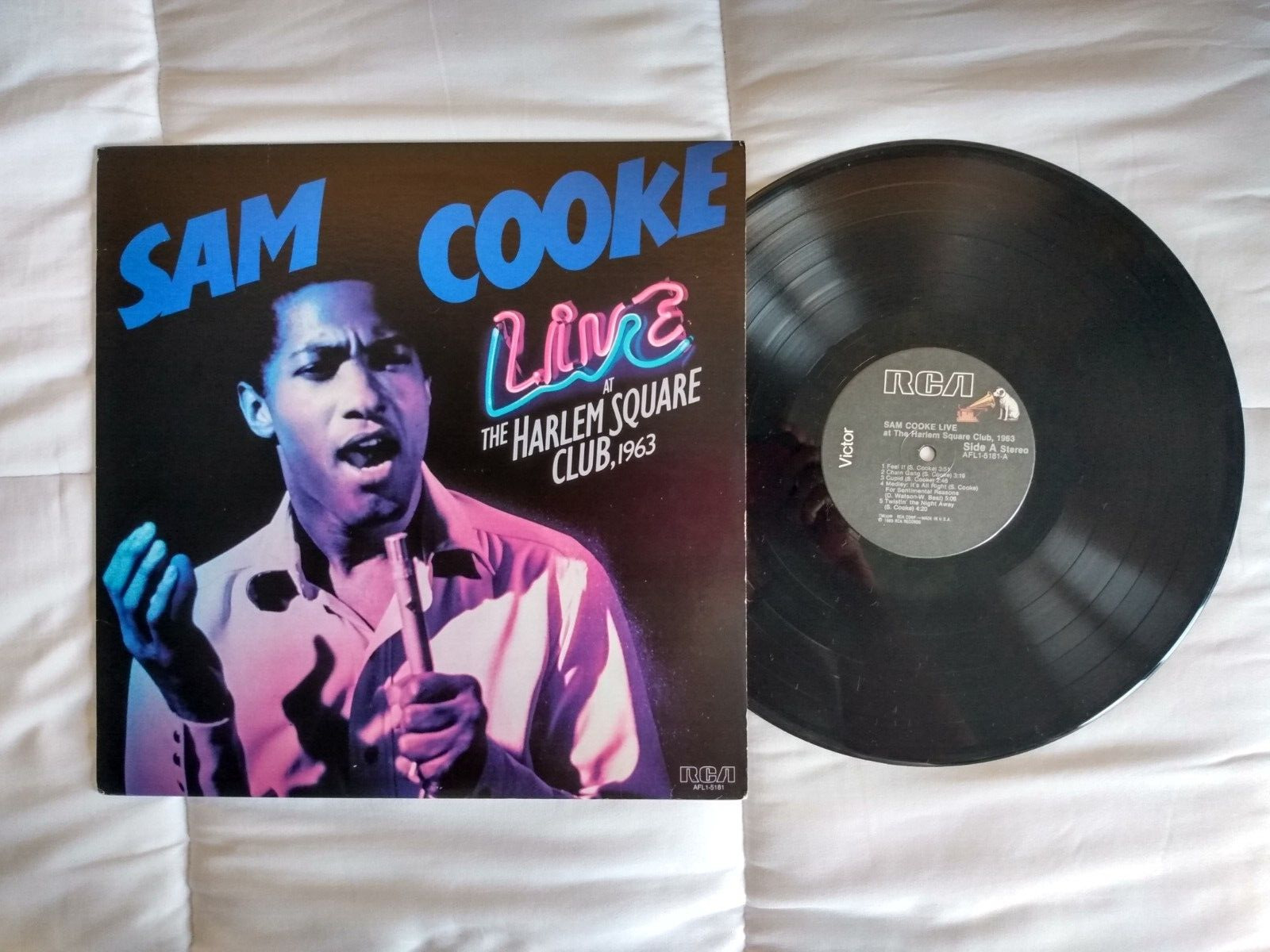 Sam Cooke - Live At The Harlem Square Club 1963 LP RCA Victor US 1st Press EX 