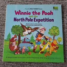 Disneyland Winnie the Pooh North Pole Expotition Illustrated Bood Vinyl Record picture