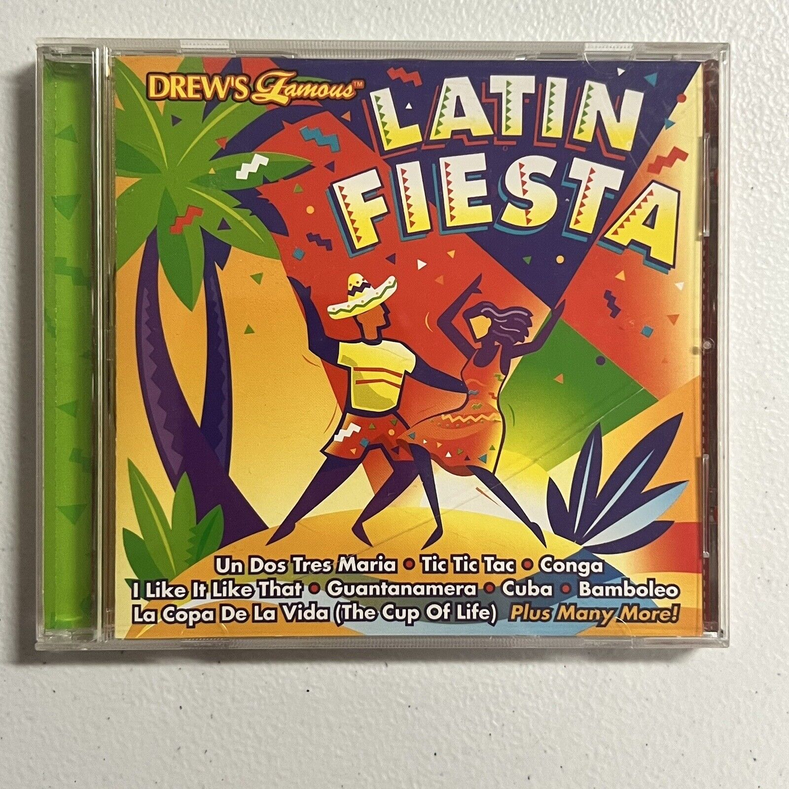 Drew’s Famous Latin Fiesta- 1999 CD Turn Up The Music USA Latin Pop Rock