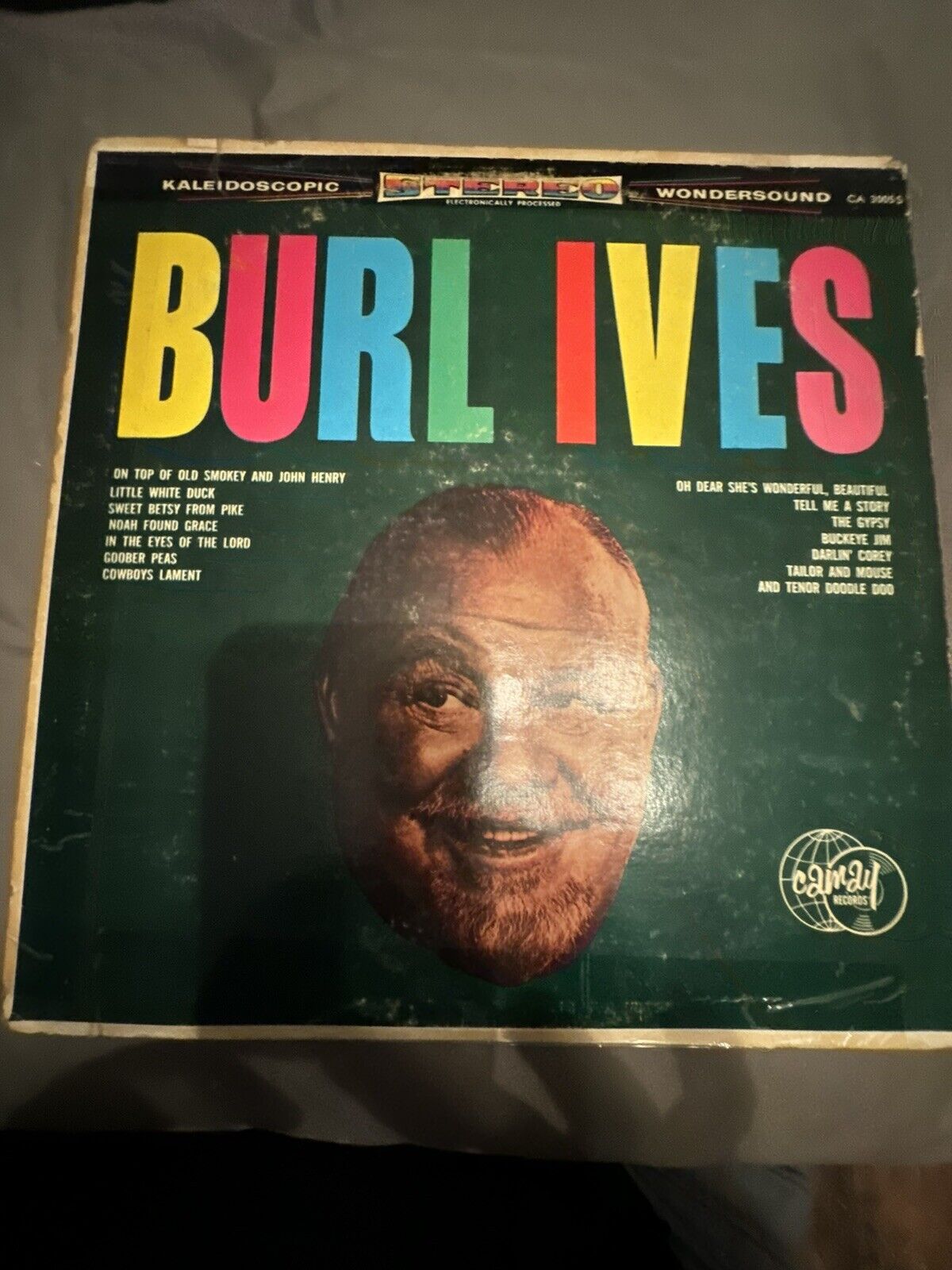 Burl Ives - Burl Ives - Camay Records, Camay Records - CA 3005 S, CA-3005 - LP,
