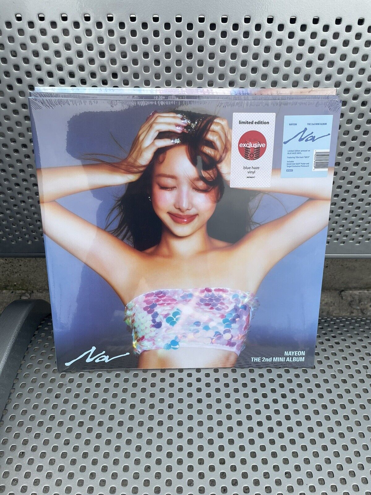 *IN HAND* SHIPS SAME DAY* NAYEON TWICE NA LIMITED EXCLUSIVE BLUE HAZE VINYL LP