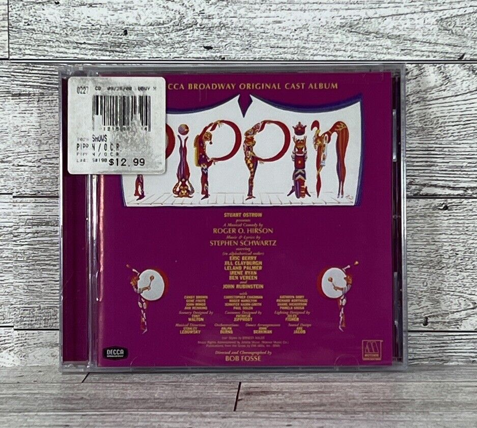 Pippin - Original Cast Album (CD, 2000, Decca Broadway) Brand New Sealed