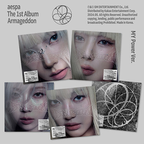 aespa [Armageddon] 1st Album (My POWER Ver.) SM STORE/WithMuu/SoundWave POB