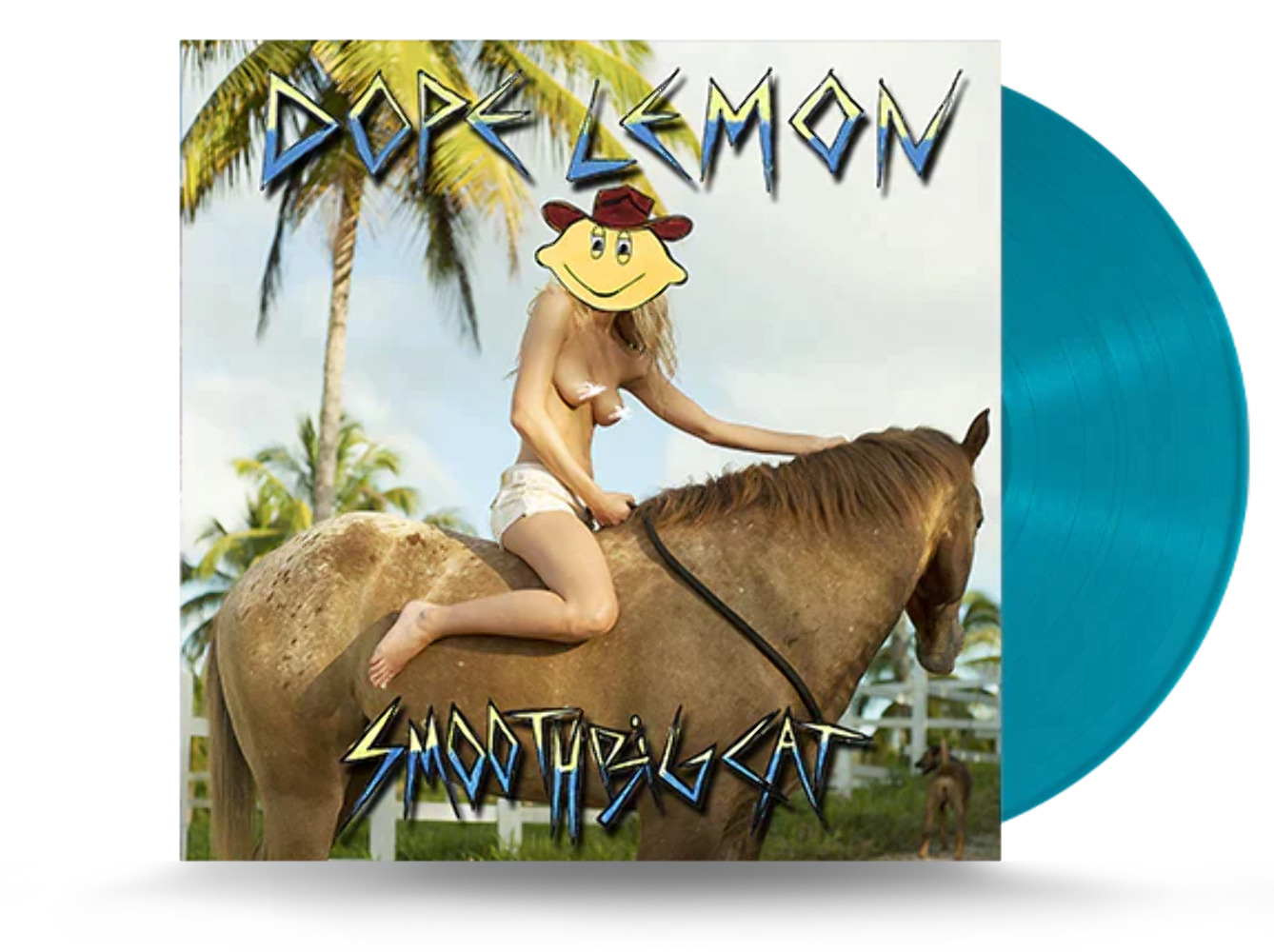 Dope Lemon - Smooth Big Cat [Turquoise Vinyl] NEW Sealed Vinyl