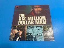 POWER RECORDS VINTAGE 1975 THE SIX MILLION DOLLAR MAN RECORD ALBUM 33RPM. picture