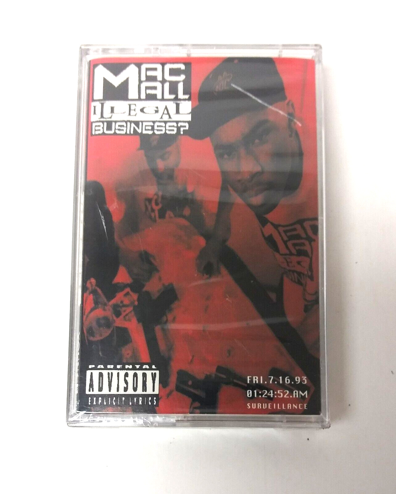 MAC MALL Illegal business Cassette LP (Young Black Brotha 1993) Rare OOP Sealed