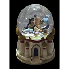 Vintage Aladdin Music Box Snow Globe picture