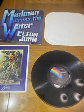 Elton Johh, Madman Across the Water, vintage vinyl 1971 picture