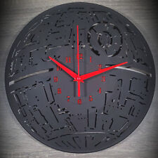 Star Wars Vinyl Record Clock - Death Star picture