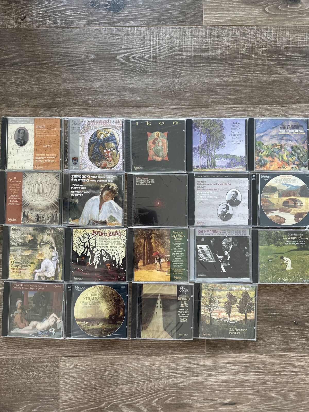 Lot Of 19 Sealed HYPERION Classical Music CD CDs Sealed New Wholesale *1E