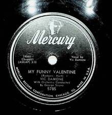 1952 Vic Damone My Funny Valentine Jump Through The Ring 78 Record picture
