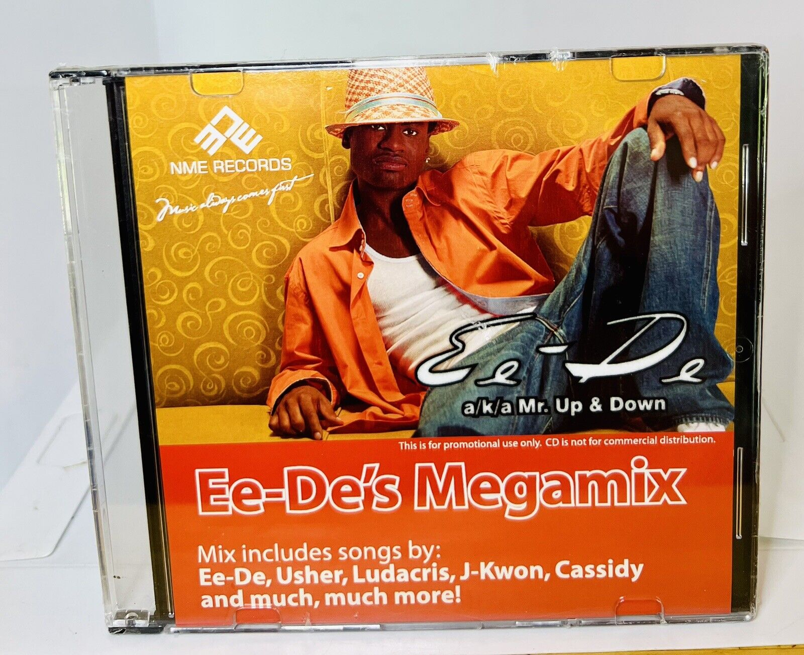 RARE Sealed NEW Ee-De – Megamix Tape Volume I CD Hip-Hop Swing R&B Pop NME Rap