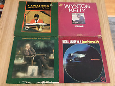4 LP Jazz lot Wynton Kelly Undiluted/Smokin/Oscar Peterson Night Train Vol 2 picture