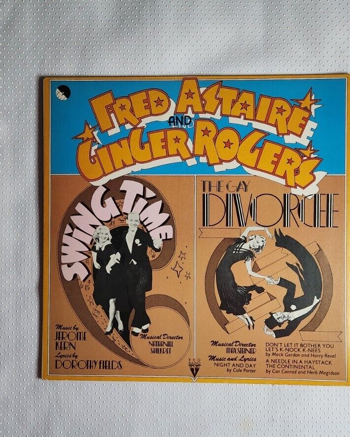 Fred Astaire & Ginger Rogers Uk Import Lp Top Hat / Shall We Dance Soundtrack