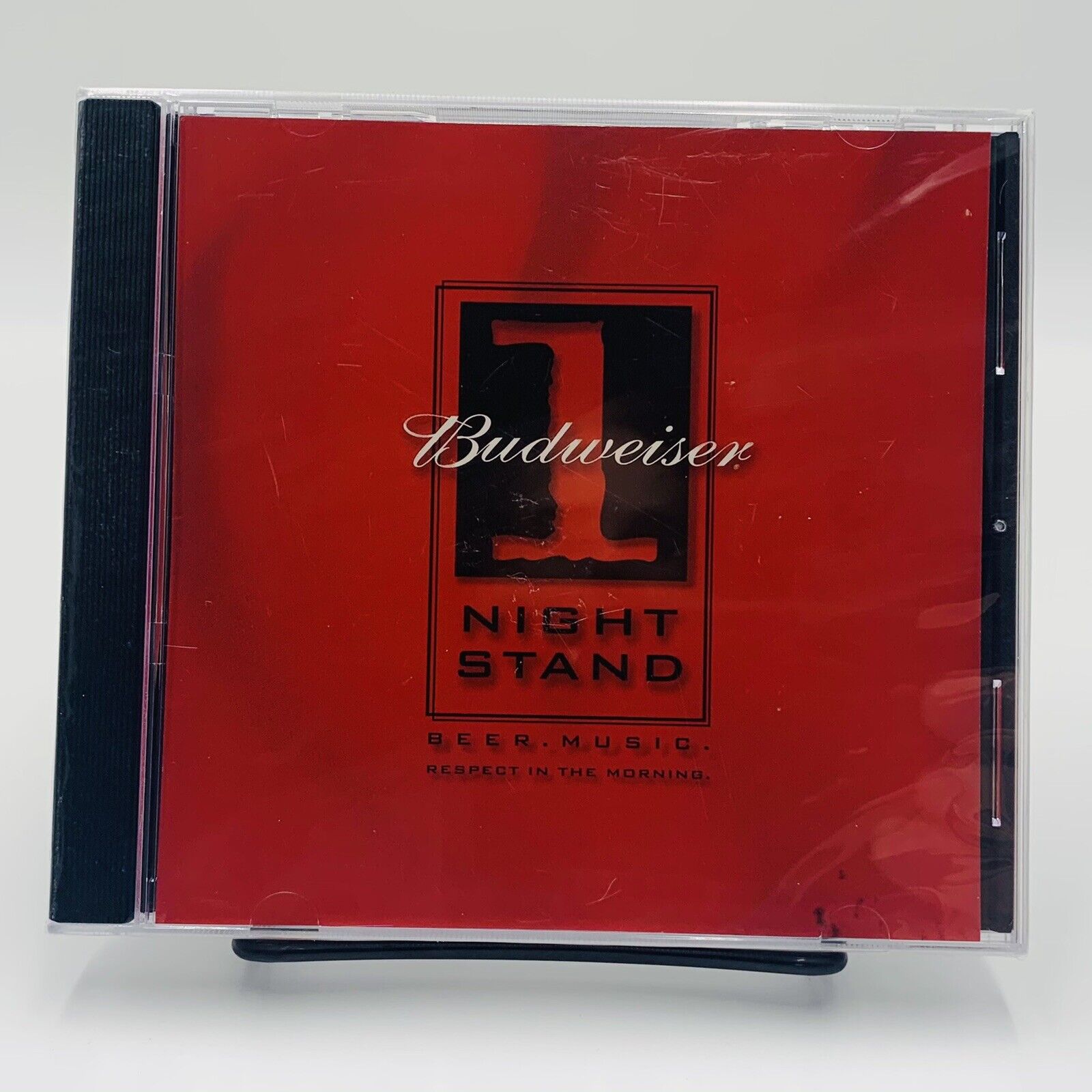 Budweiser 1 Night Stand Beer Music Respect In The Morning (CD, 2002, EMI) SEALED