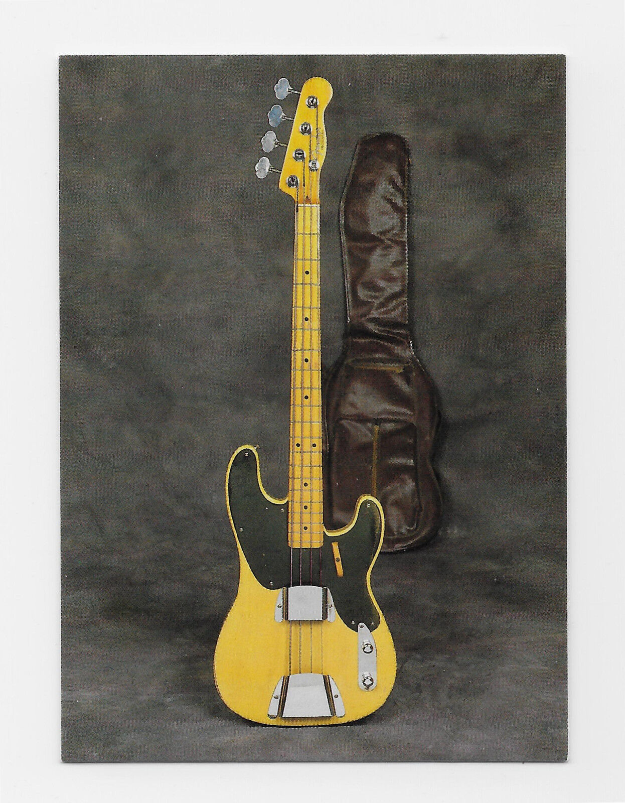 card - 1951 Fender Precision Bass  - guitar card series 1 #6