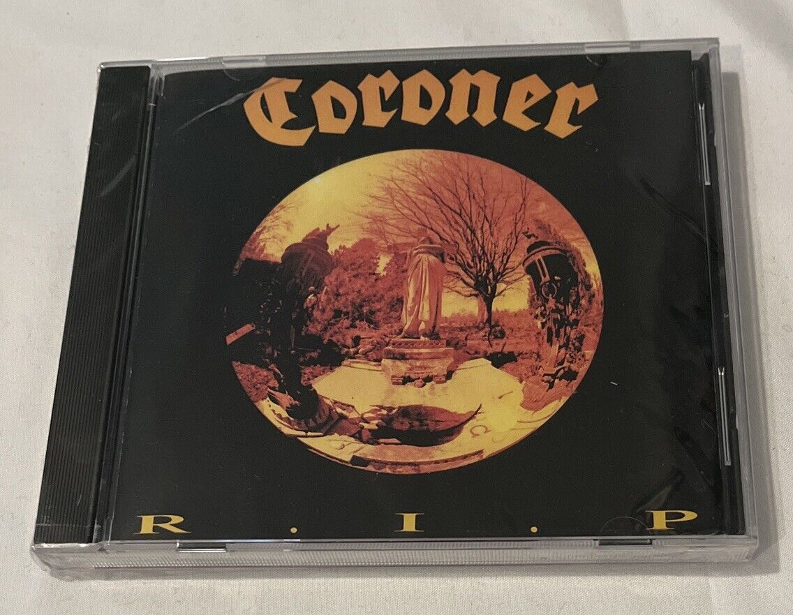 CORONER - Rip - CD - **STILL SEALED ** - RARE (crack In Case)