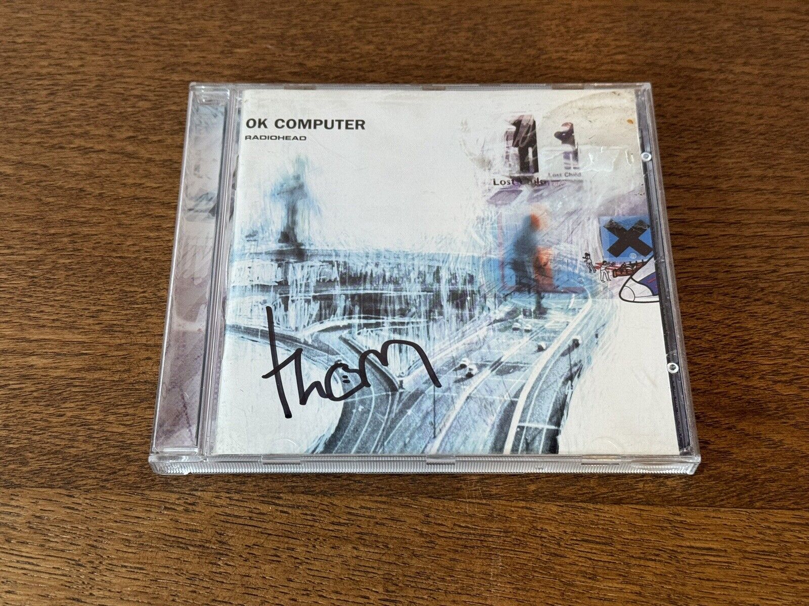 Radiohead OK Computer Signed CD Album Autographed By Thom Yorke Original