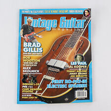 Vintage Guitar Magazine Brad Gillis July 2008 PRS Guitars Bob Wootton picture