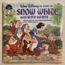 Walt Disney’s Snow White 24 Pg. Book & 7