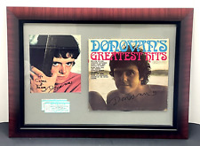 🔥 Donovan Autographed Signed Vinyl Record Display Framed Album LP Photo 🎸 picture