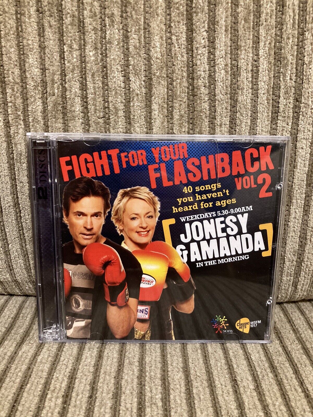 Fight For Your Flashback Vol. 2 CD 2 Disc Set Jonesy & Amanda 2010