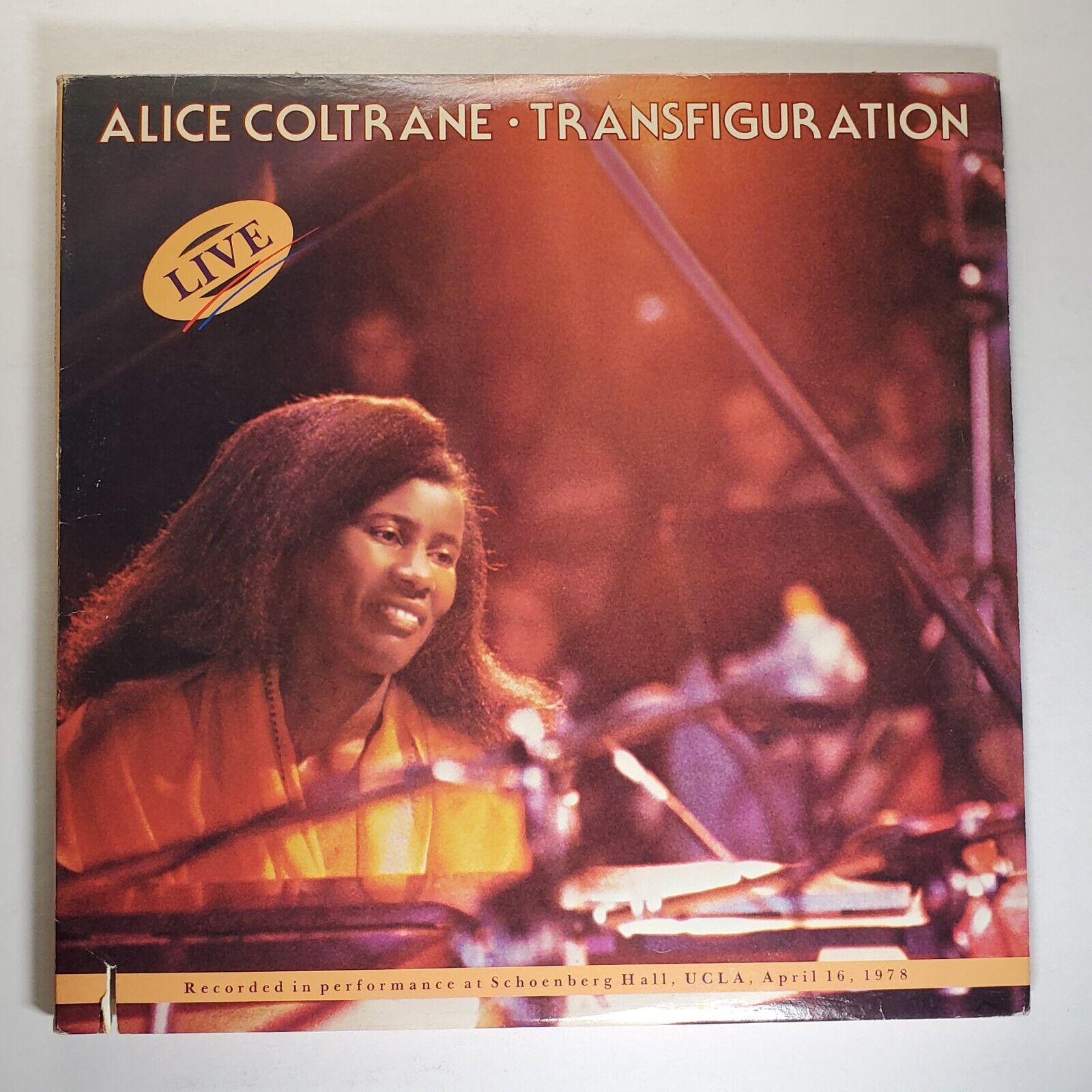 Alice Coltrane - Transfiguration Vinyl 1978 2WB 3218 Gatefold Double Live LP