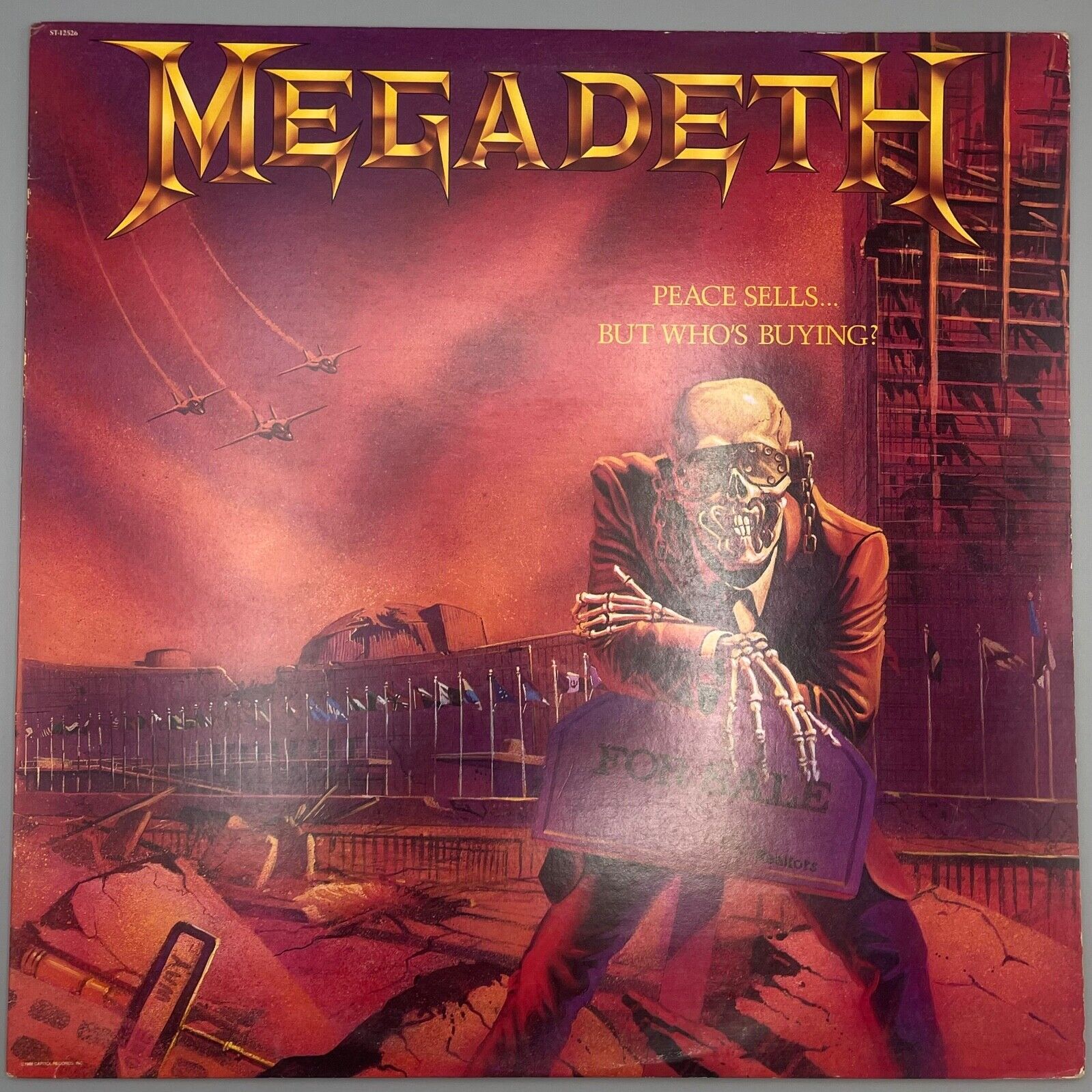 Megadeth - Peace Sells... But Who\'s Buying? - 1986 U.S. First SP Pressing - Vg+