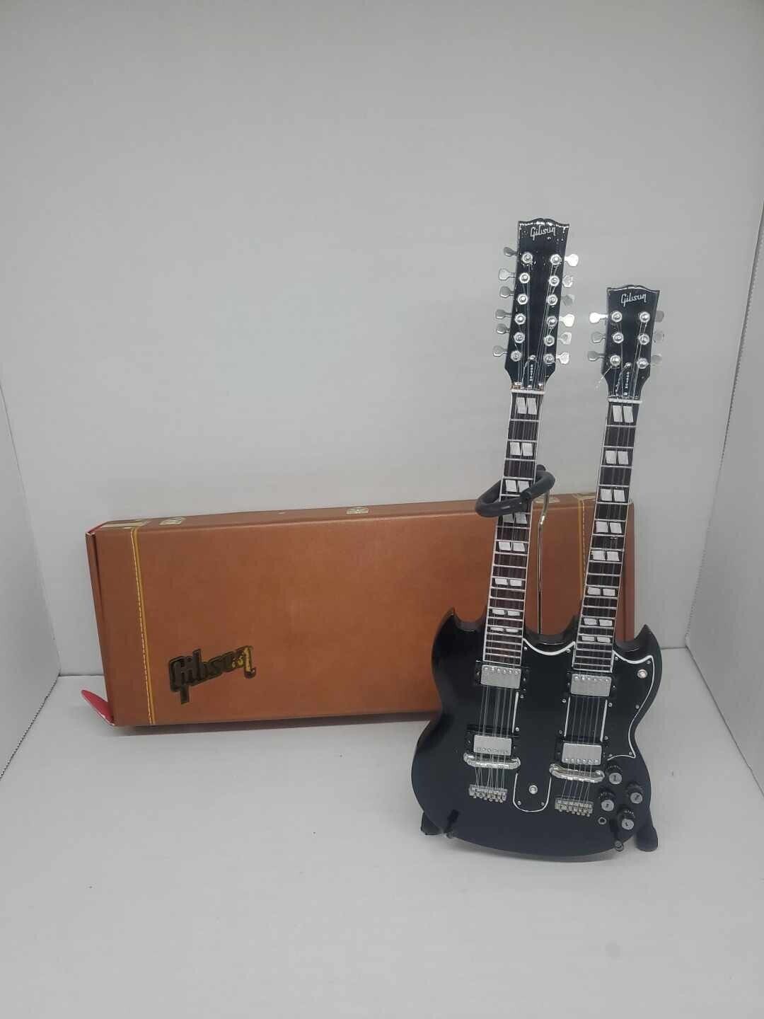 1966 EDS-1275 Doubleneck Mini Guitar Replica Model Aged