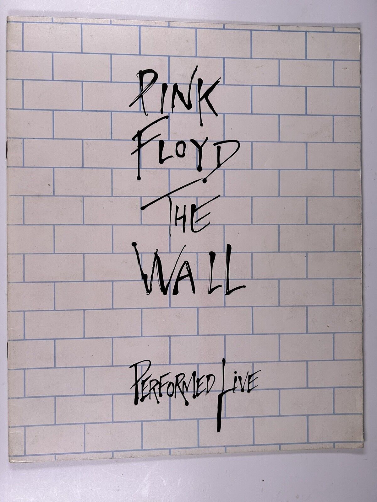Pink Floyd Roger Waters Programme Vintage Original The Wall Performed Live 1980