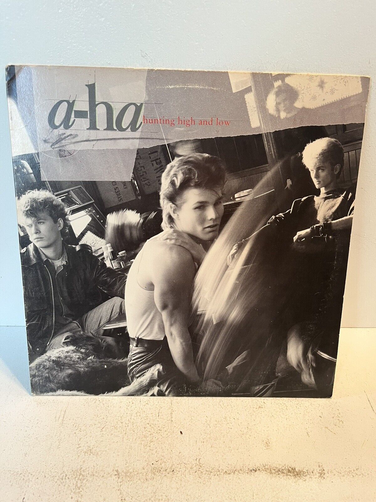 A- ha hunting high and low vinyl album lp