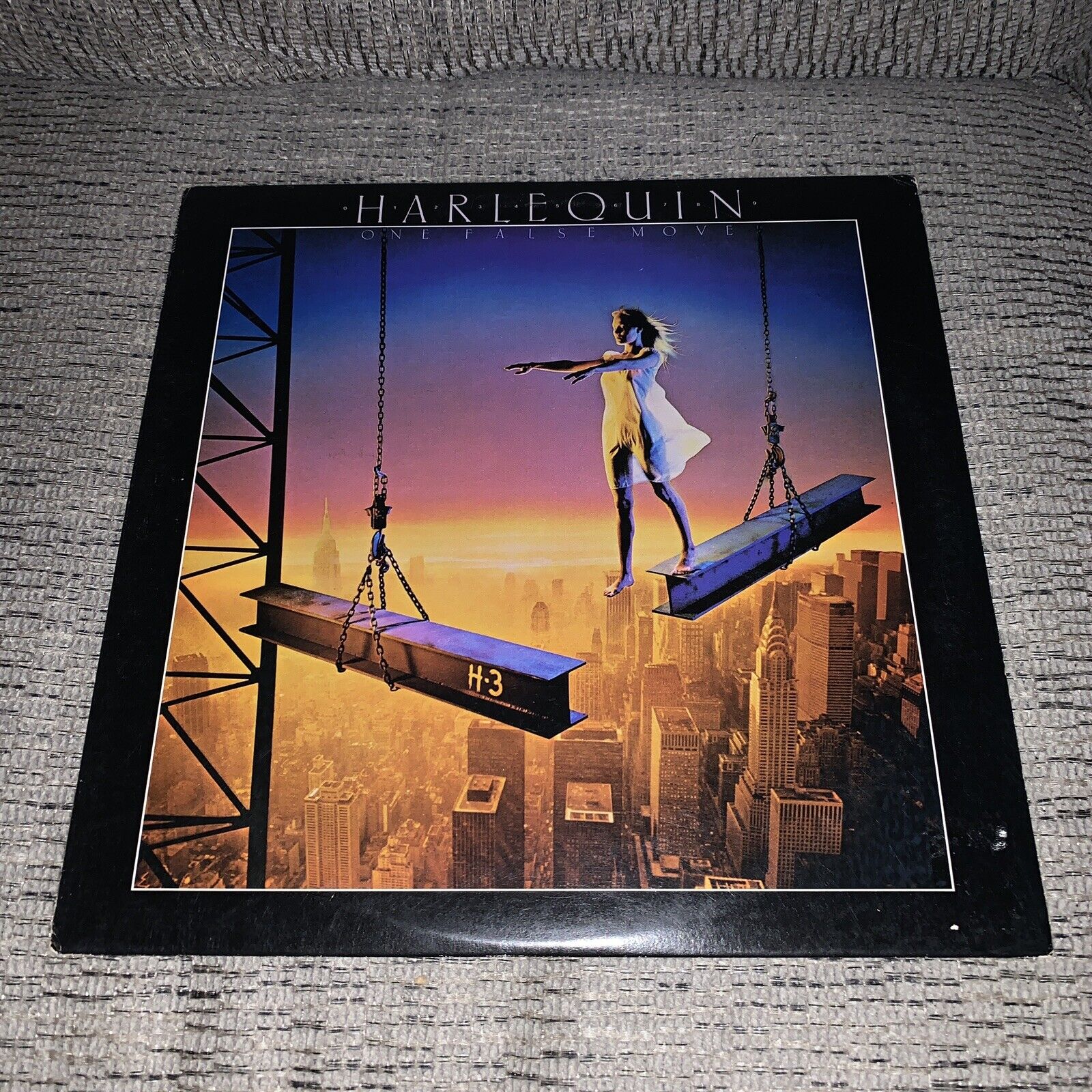 Harlequin “One False Move” Promo LP/Columbia ARC 38090 (EX) 1982