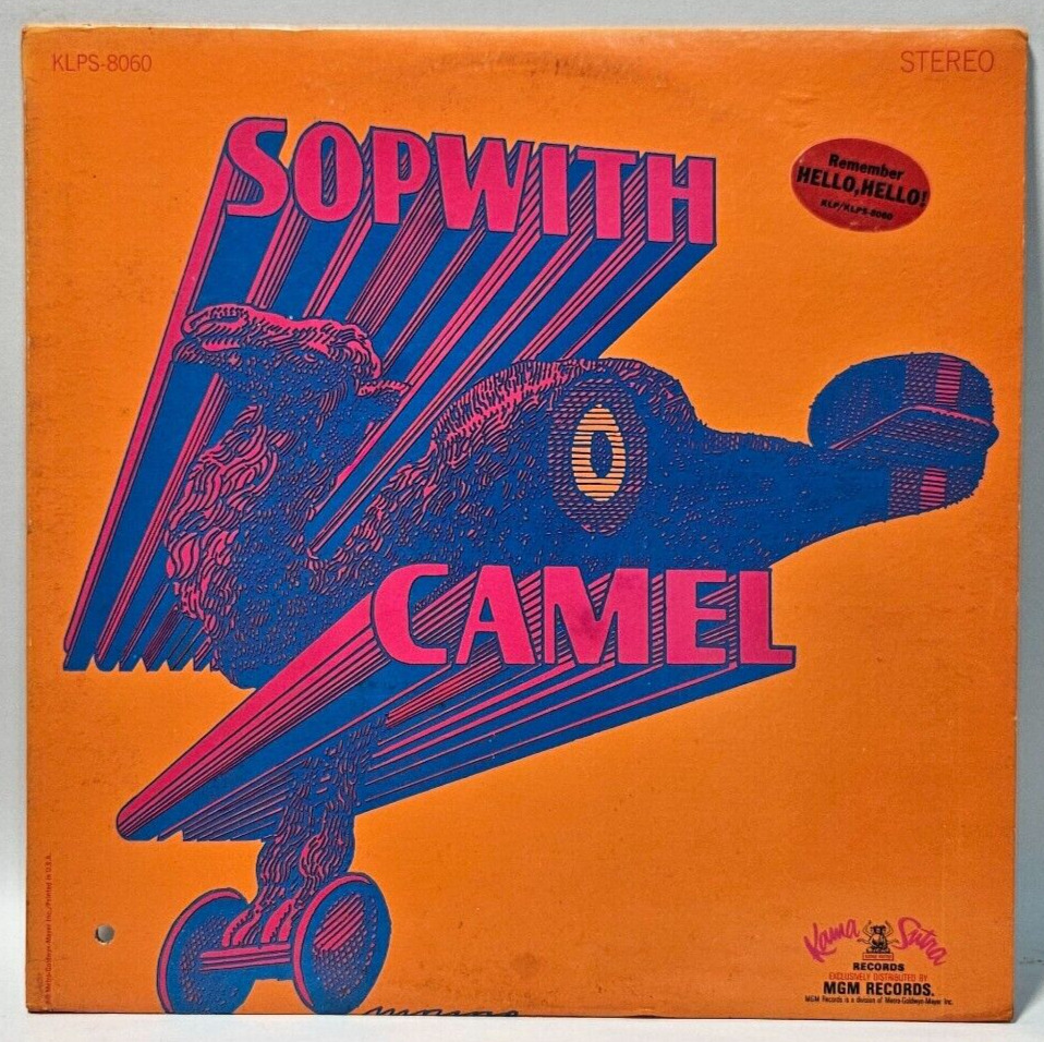 Sopwith Camel ‎– The Sopwith Camel Kama Sutra KLPS8060 EX - Ultrasonic Cleaned
