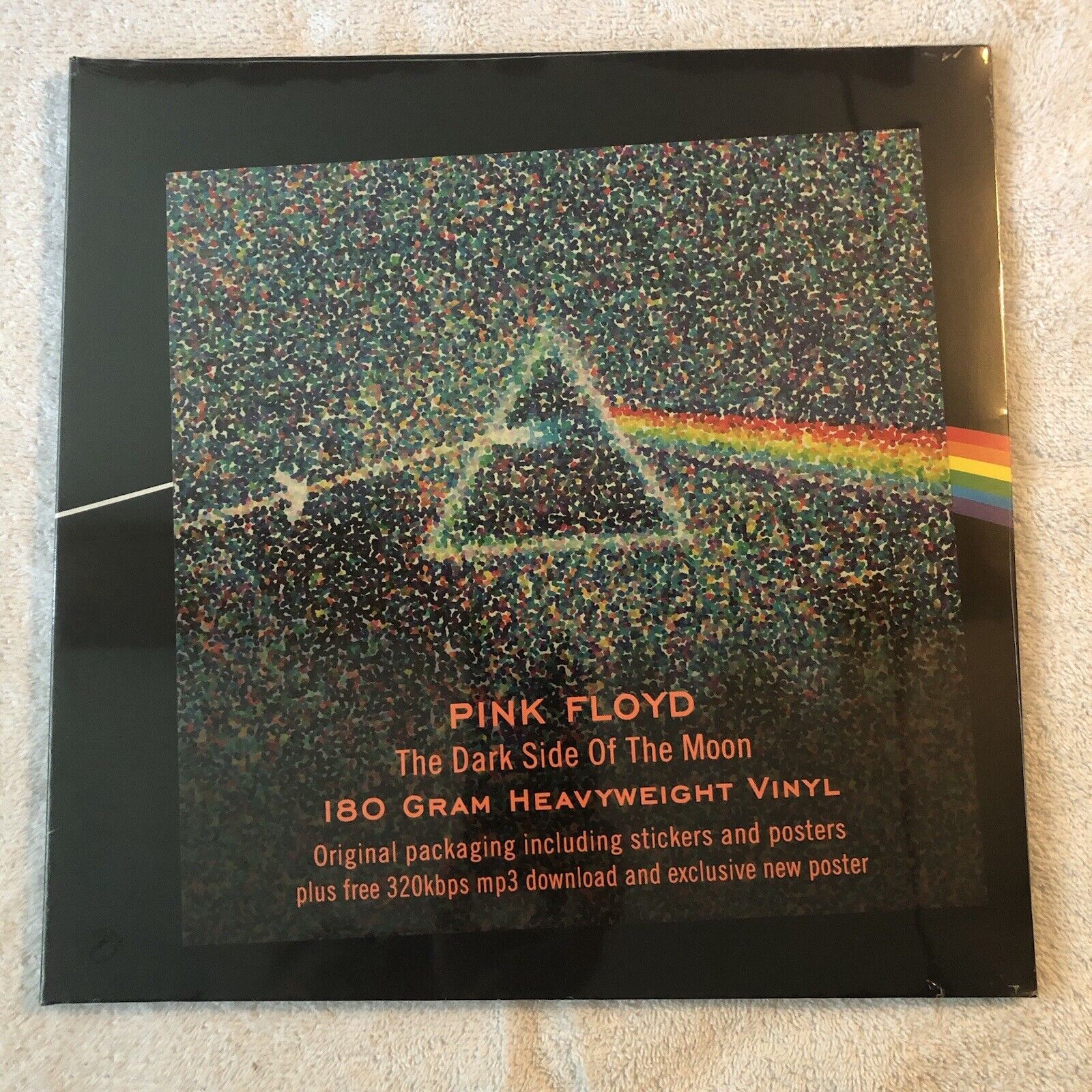 PINK FLOYD DARK SIDE OF THE MOON **SEALED**2011 SPECIAL GLITTER PRESSING UK CUT