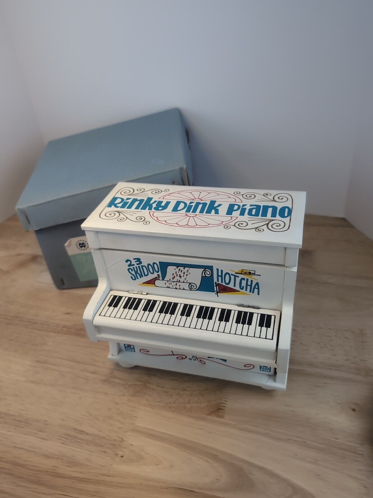 Kids Vintage Music Piano Jewelry Box
