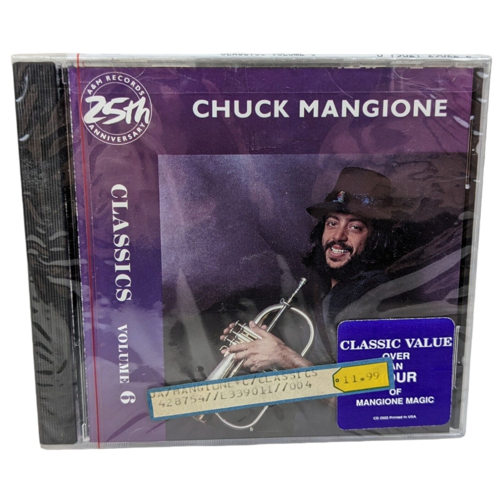 Classics Volume 6 by Chuck Mangione (CD, 1987) New Sealed