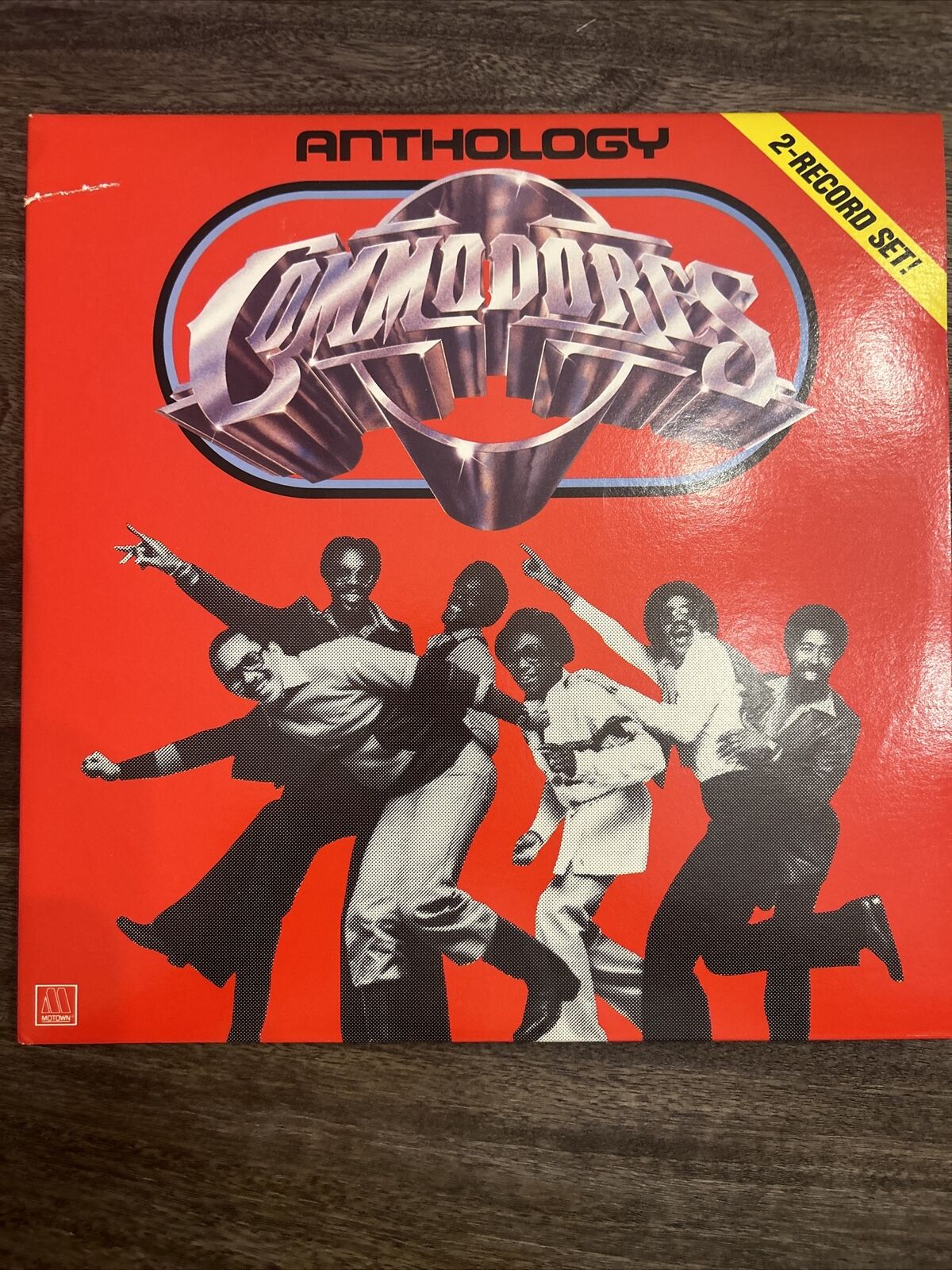 Commodores Anthology 2LP Set Motown Soul 6044 ML2 Brick House Vinyl Record