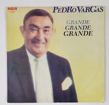 Pedro Vargas Grande Grande Grande Lp Vinyl 1986 Latin Rancheras Mariachi picture