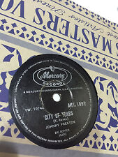 JOHNNY PRESTON cradle of love/city of tears INDIA RARE 78 RPM RECORD 10