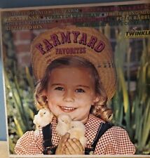 VNTG FarmYard  Favorite Rare Childs Album 33 LP Record Old Mcdonald Had A Farm picture