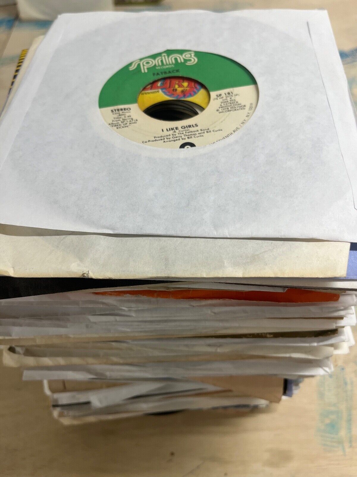 MODERN SOUL & FUNK - HUGE lot of 110 Vintage 45 RPM Records 70's & 80s Disco 5