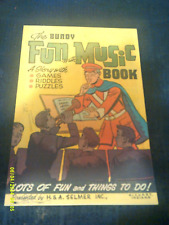 Vintage The Bundy Fun with Music Book 1962 Cartoon H. & A. Selmer Elkhart Ind. picture