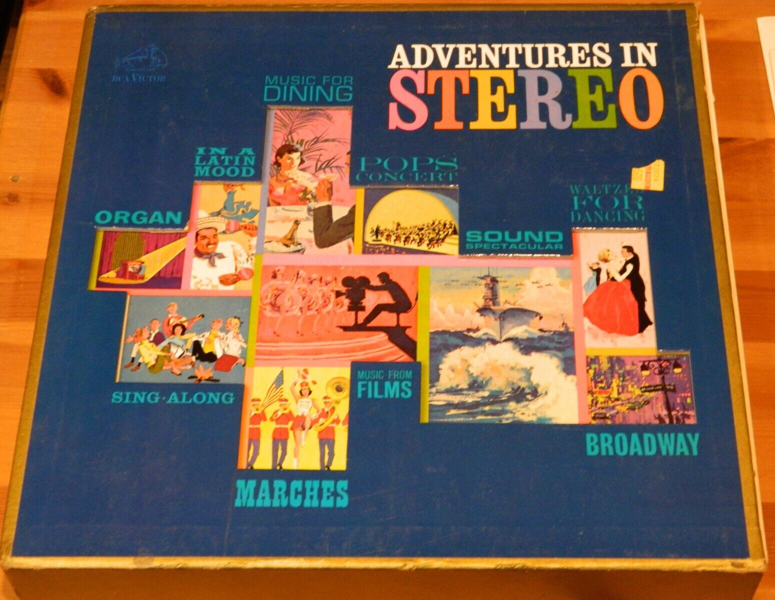 Vintage Adventures in Stereo: 10 Album Set (1962)
