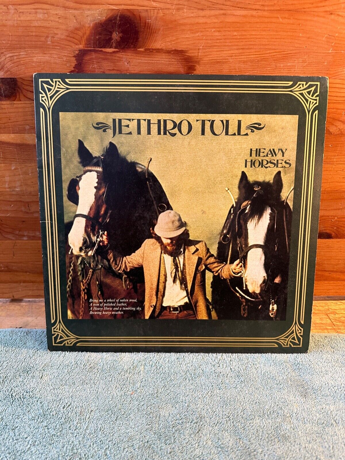 LP Vinyl Record Jethro Tull Heavy Horses Record CHR-1175 Vintage