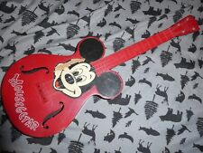 Mattel Disney Red Mickey Mouse Club Mousegetar Guitar 1950s picture