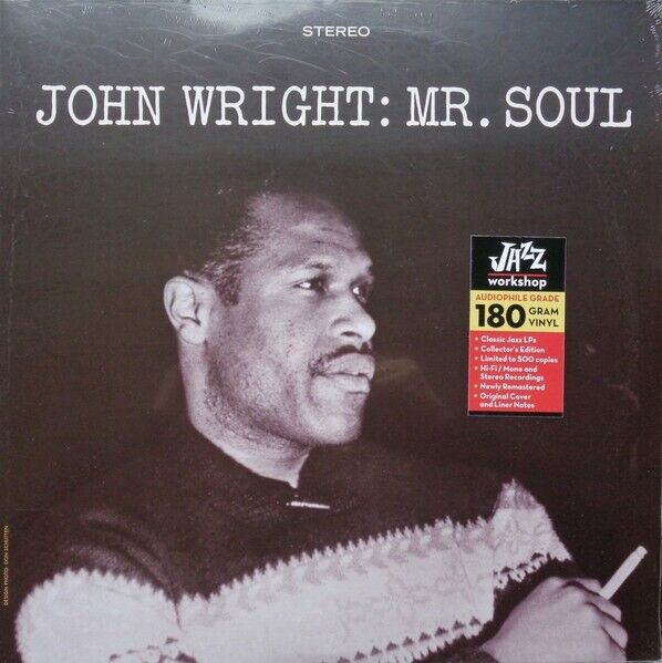 John Wright – Mr. Soul / Jazz Workshop records 180 Gram New & Sealed